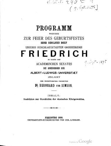 خرید و دانلود نسخه کامل کتاب Analekten zur Geschichte der deutschen Königswahlen_68c2649e03a61.jpeg خرید و دانلود نسخه کامل کتاب Analekten zur Geschichte der deutschen Königswahlen