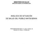 خرید و دانلود نسخه کامل کتاب Análisis de situación de salud del pueblo matsigenka (Arawak)