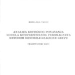 خرید و دانلود نسخه کامل کتاب Analiza Kriticnog Ponasanja Modela Kompresibilnog Feromagneta Metodom Renormalizacione Grupe
