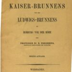خرید و دانلود نسخه کامل کتاب Analyse des Kaiser-Brunnens und des Ludwigs-Brunnens zu Homburg von der Höhe