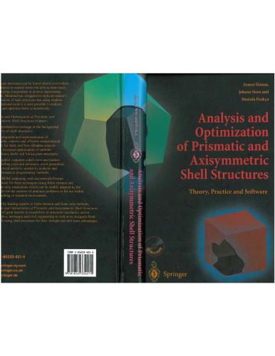 خرید و دانلود نسخه کامل کتاب Analysis and Optimization of Prismatic and Axisymmetric Shell Structs._68bcd8371ac0e.jpeg خرید و دانلود نسخه کامل کتاب Analysis and Optimization of Prismatic and Axisymmetric Shell Structs.