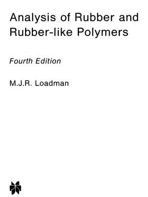 خرید و دانلود نسخه کامل کتاب Analysis of rubber and rubber-like polymers