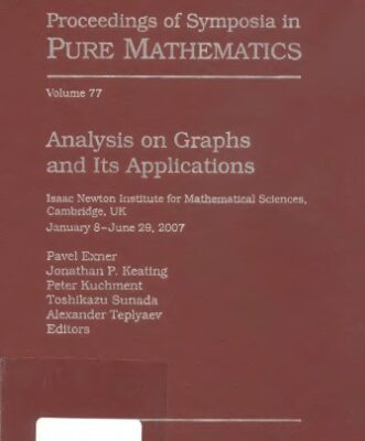 خرید و دانلود نسخه کامل کتاب Analysis on graphs and its applications