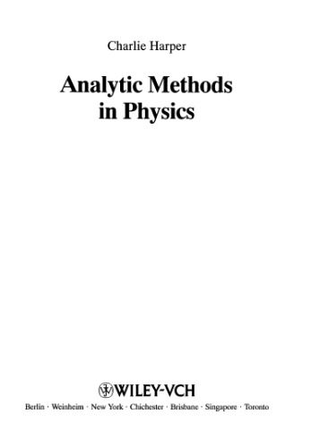 خرید و دانلود نسخه کامل کتاب Analytic methods in physics_68be8e61c0381.jpeg خرید و دانلود نسخه کامل کتاب Analytic methods in physics