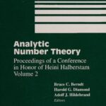 خرید و دانلود نسخه کامل کتاب Analytic Number Theory: Proceedings of a Conference in Honor of Heini Halberstam