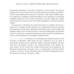خرید و دانلود نسخه کامل کتاب Analytical Groundwater Mechanics