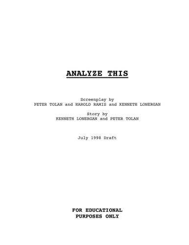 خرید و دانلود نسخه کامل کتاب Analyze this. Movie script_68d72460c451b.jpeg خرید و دانلود نسخه کامل کتاب Analyze this. Movie script