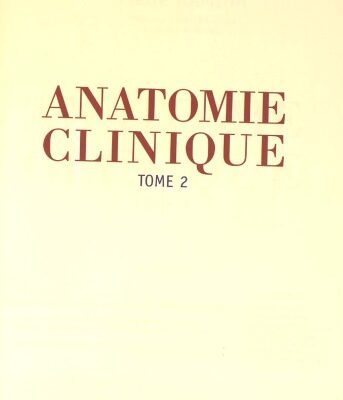 خرید و دانلود نسخه کامل کتاب ANATOMIE CLINIQUE