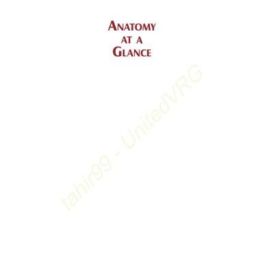 خرید و دانلود نسخه کامل کتاب Anatomy at a Glance