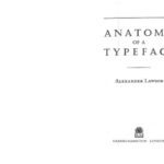 خرید و دانلود نسخه کامل کتاب Anatomy of a Typeface