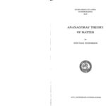 خرید و دانلود نسخه کامل کتاب Anaxagoras’ Theory of Matter (Studia Graeca Et Latina Gothoburgensia)