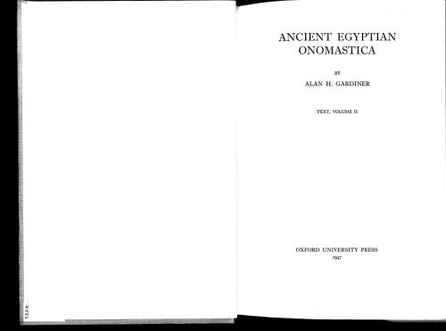 خرید و دانلود نسخه کامل کتاب Ancient Egyptian Onomastica_68c4f2f288c58.jpeg خرید و دانلود نسخه کامل کتاب Ancient Egyptian Onomastica
