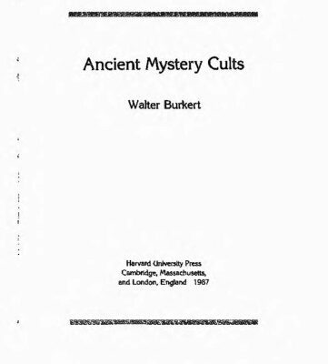 خرید و دانلود نسخه کامل کتاب Ancient Mystery Cults
