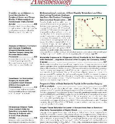 خرید و دانلود نسخه کامل کتاب Anesthesiology magazine 2009-08