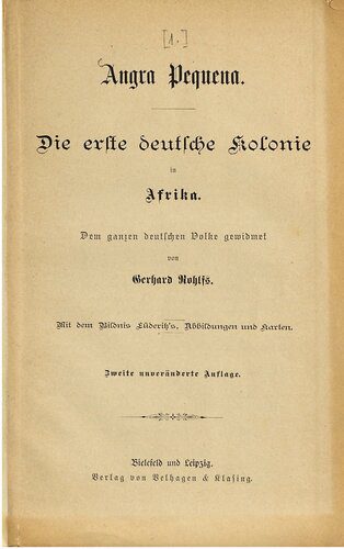 خرید و دانلود نسخه کامل کتاب Angra Pequena. Die erste deutsche Kolonie in Afrika_68c3a740e2f95.jpeg خرید و دانلود نسخه کامل کتاب Angra Pequena. Die erste deutsche Kolonie in Afrika