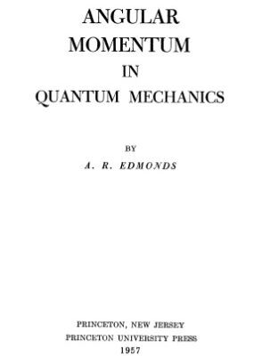 خرید و دانلود نسخه کامل کتاب Angular momentum in quantum mechanics