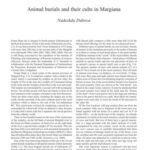 خرید و دانلود نسخه کامل کتاب Animal burials and their cults in Margiana
