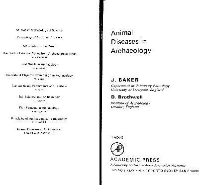 خرید و دانلود نسخه کامل کتاب Animal diseases in archaeology