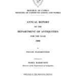 خرید و دانلود نسخه کامل کتاب Annual Report of the Department of Antiquities for the year 2008