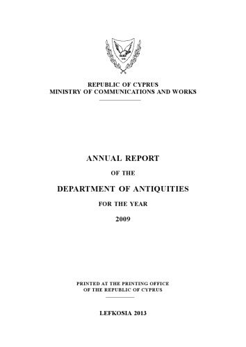 خرید و دانلود نسخه کامل کتاب Annual Report of the Department of Antiquities for the year 2009_68c579533a24e.jpeg خرید و دانلود نسخه کامل کتاب Annual Report of the Department of Antiquities for the year 2009