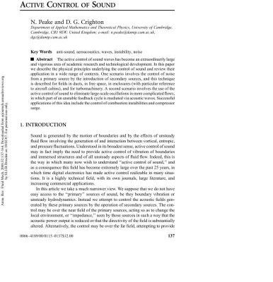 خرید و دانلود نسخه کامل کتاب Annual Review of Fluid Mechanics