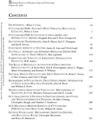 خرید و دانلود نسخه کامل کتاب Annual Review of Pharmacology and Toxicology Volume 45, 2005 (Annual Review of Pharmacology and Toxicology)