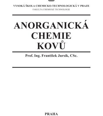 خرید و دانلود نسخه کامل کتاب Anorganicka chemie kovu