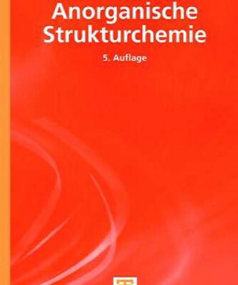 خرید و دانلود نسخه کامل کتاب Anorganische Strukturchemie