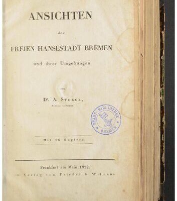 خرید و دانلود نسخه کامل کتاب Ansichten der Freien Hansestadt Bremen und ihrer Umgebungen