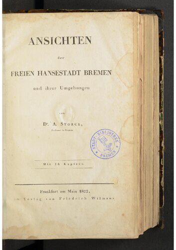 خرید و دانلود نسخه کامل کتاب Ansichten der Freien Hansestadt Bremen und ihrer Umgebungen_68c1395c3acca.jpeg خرید و دانلود نسخه کامل کتاب Ansichten der Freien Hansestadt Bremen und ihrer Umgebungen