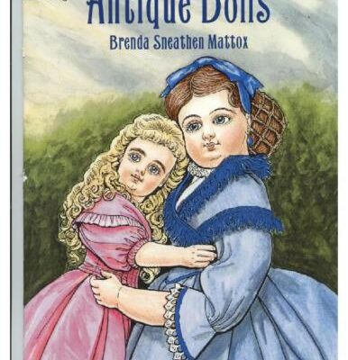 خرید و دانلود نسخه کامل کتاب Antique Dolls. Coloring Book