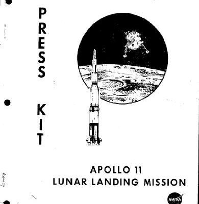 خرید و دانلود نسخه کامل کتاب Apollo 11: lunar mission press kit