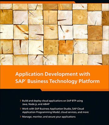 خرید و دانلود نسخه کامل کتاب Application Development with SAP Business Technology Platform
