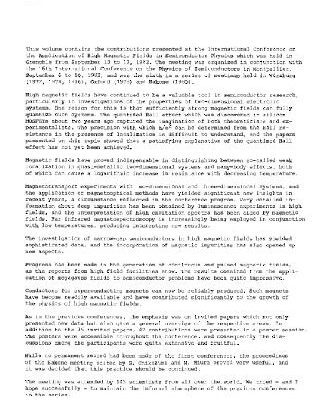 خرید و دانلود نسخه کامل کتاب Application of High Magnetic Fields in Semiconductor Physics LNP0177