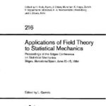 خرید و دانلود نسخه کامل کتاب Applications of Field Theory to Statistical Mechanics