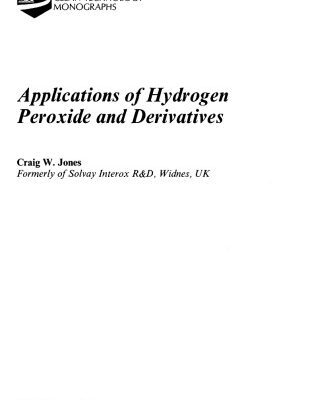 خرید و دانلود نسخه کامل کتاب Applications of Hydrogen Peroxide and Derivatives: