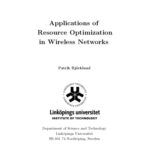 خرید و دانلود نسخه کامل کتاب Applications of resource optimization in wireless networks