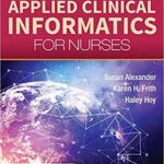 خرید و دانلود نسخه کامل کتاب Applied Clinical Informatics for Nurses 2nd Edition