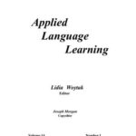 خرید و دانلود نسخه کامل کتاب Applied language learning. 2004. Vol. 14. No1