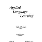 خرید و دانلود نسخه کامل کتاب Applied language learning. 2005. Vol 15. No.1-2