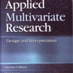 خرید و دانلود نسخه کامل کتاب Applied Multivariate Research: Design and Interpretation
