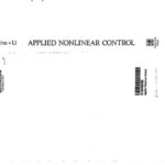 خرید و دانلود نسخه کامل کتاب Applied Nonlinear Control, New Jersey, Prentice Hall, 1991, 476 p