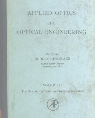 خرید و دانلود نسخه کامل کتاب Applied optics and optical engineering,Vol.II
