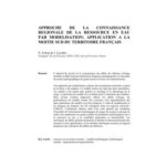 خرید و دانلود نسخه کامل کتاب Approche de la connaissance regionale de la ressource en eau par modelisation: application a la moitie sud du territoire Français