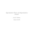 خرید و دانلود نسخه کامل کتاب Approximation Theory and Approximation Practice