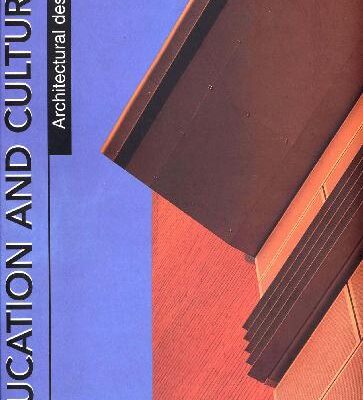 خرید و دانلود نسخه کامل کتاب Architectural Design – EDUCATION AND CULTURE