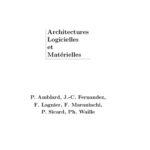 خرید و دانلود نسخه کامل کتاب Architectures Logicielles et Materielles