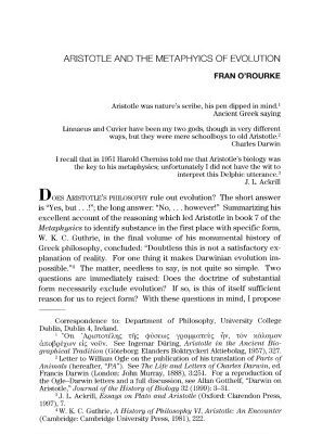 خرید و دانلود نسخه کامل کتاب Aristotle and evolution