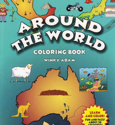 خرید و دانلود نسخه کامل کتاب Around the World Coloring Book