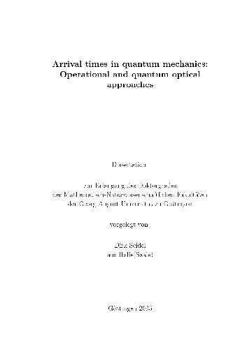 خرید و دانلود نسخه کامل کتاب Arrival times in quantum mechanics_68bdf163a24d0.jpeg خرید و دانلود نسخه کامل کتاب Arrival times in quantum mechanics